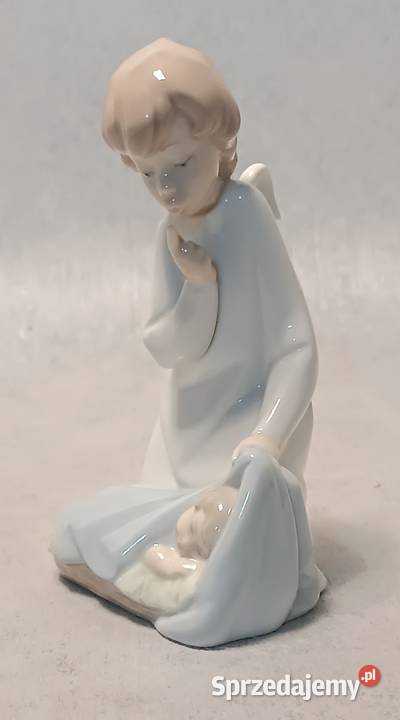 LLADRO 4635 Anioł Stróż Aniołek usypiający Dobrzany