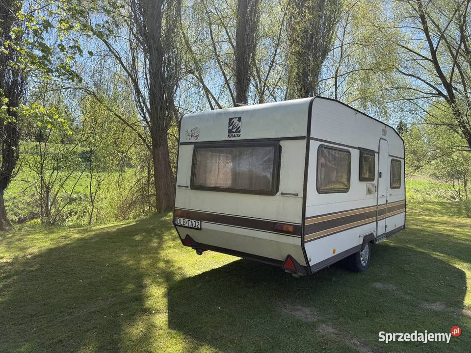 Przyczepa kempingowa KNAUS sprawna i Lubań sprzedam