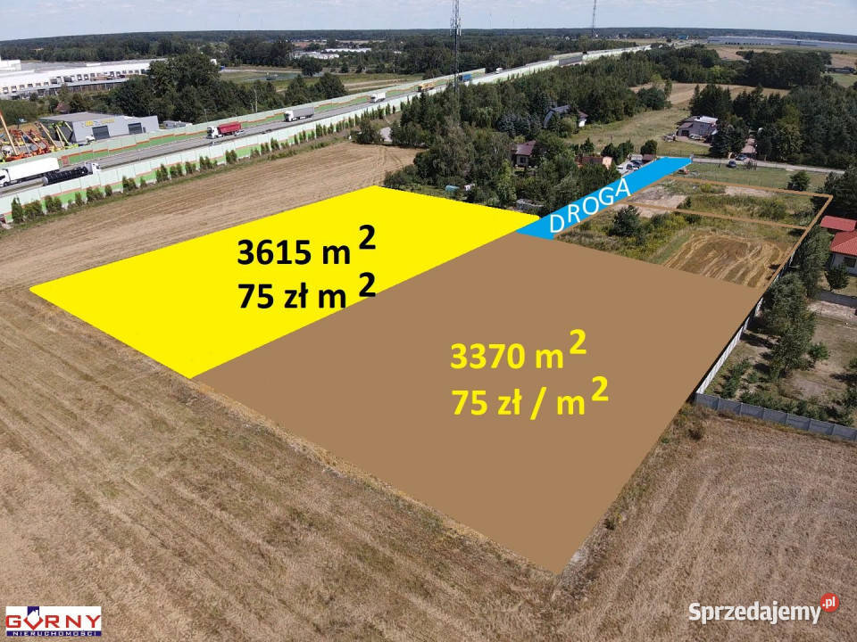 Grunt Piotrków Trybunalski 3370m2