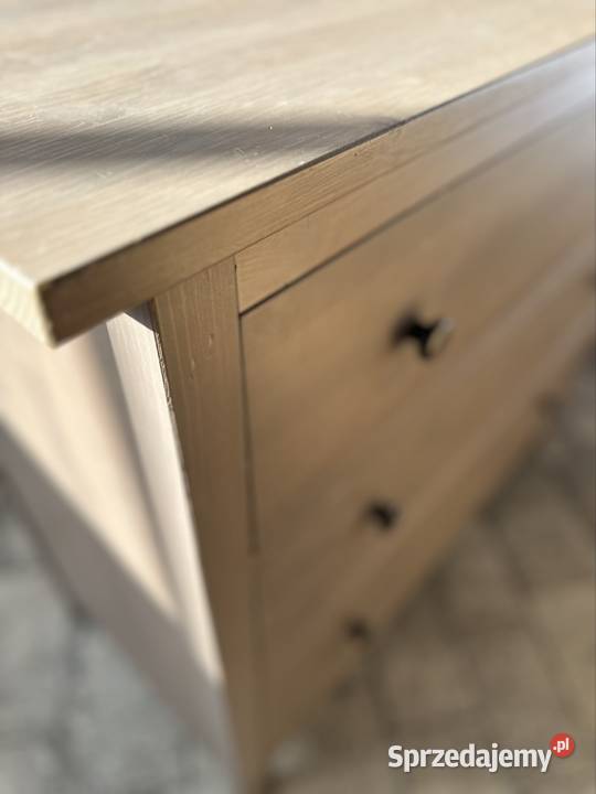 IKEA HEMNES 3 szuflady lite drewno łódzkie sprzedam