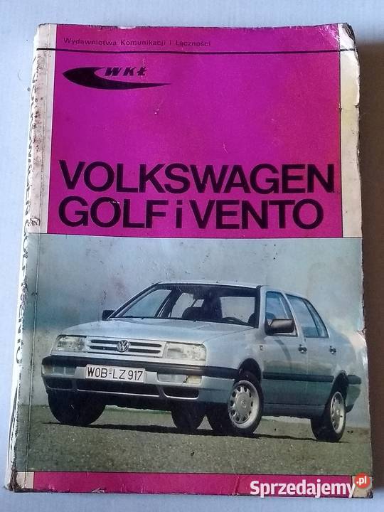 Golf III i Vento instrukcja obsługi