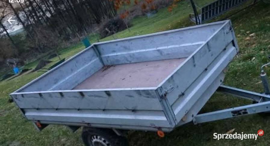 Przyczepa dmc 700 205x130 Stema z dokumentami do lubuskie Żary