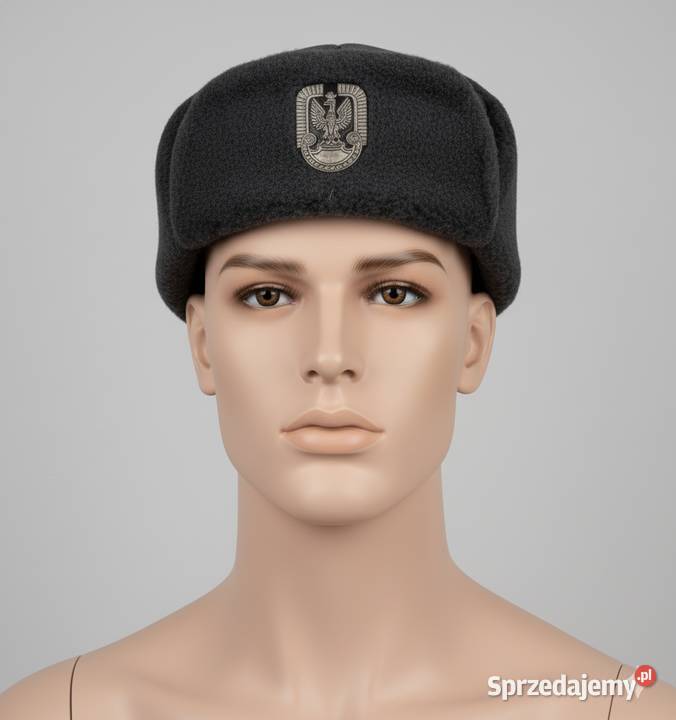Czapka Zimowa WP USZATKA SIŁY POWIETRZNE Stan małopolskie