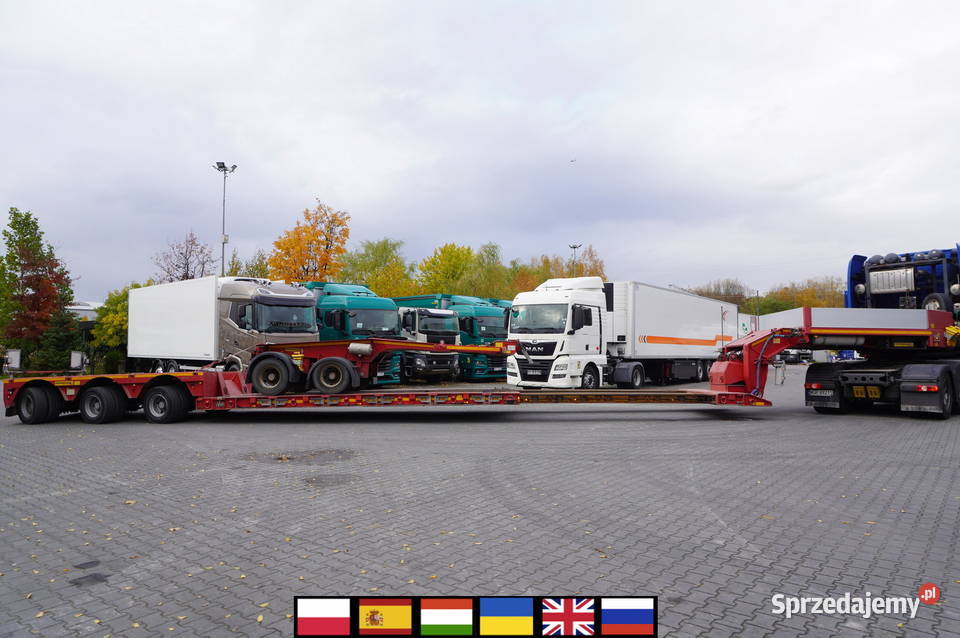 Naczepa niskopodwoziowa Tief Bet FAYMONVILLE Rok produkcji 2018 Kraków