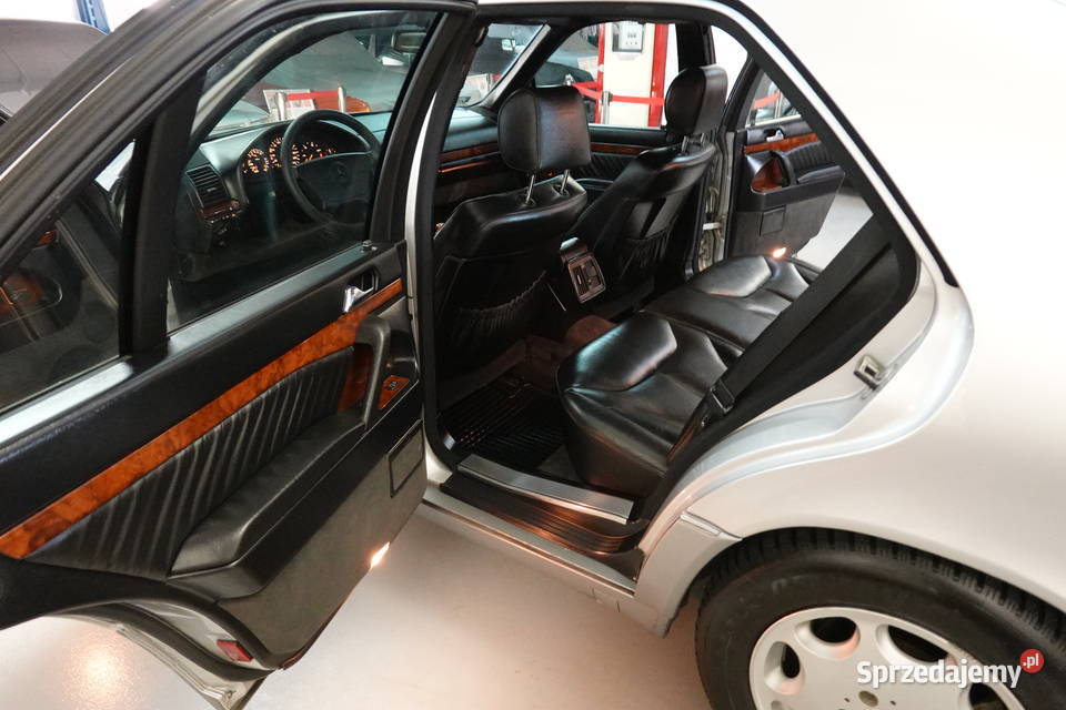 Mercedes W140 350D 1994 diesel 35 136 zdrowy tempomat Zgierz