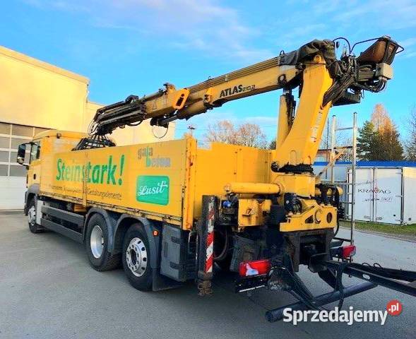 Skrzynia z dzwigiem Man TGS 6x4 Warszawa