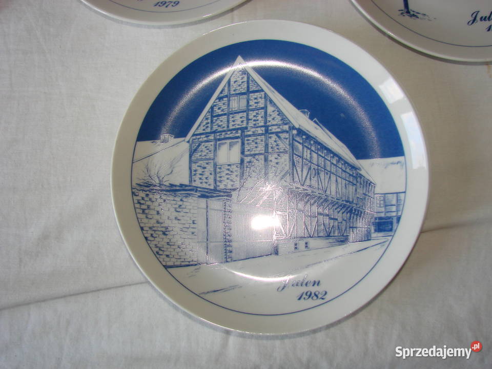 Ystad Julen talerz świąteczny Elgporslin Pruszcz Gdański