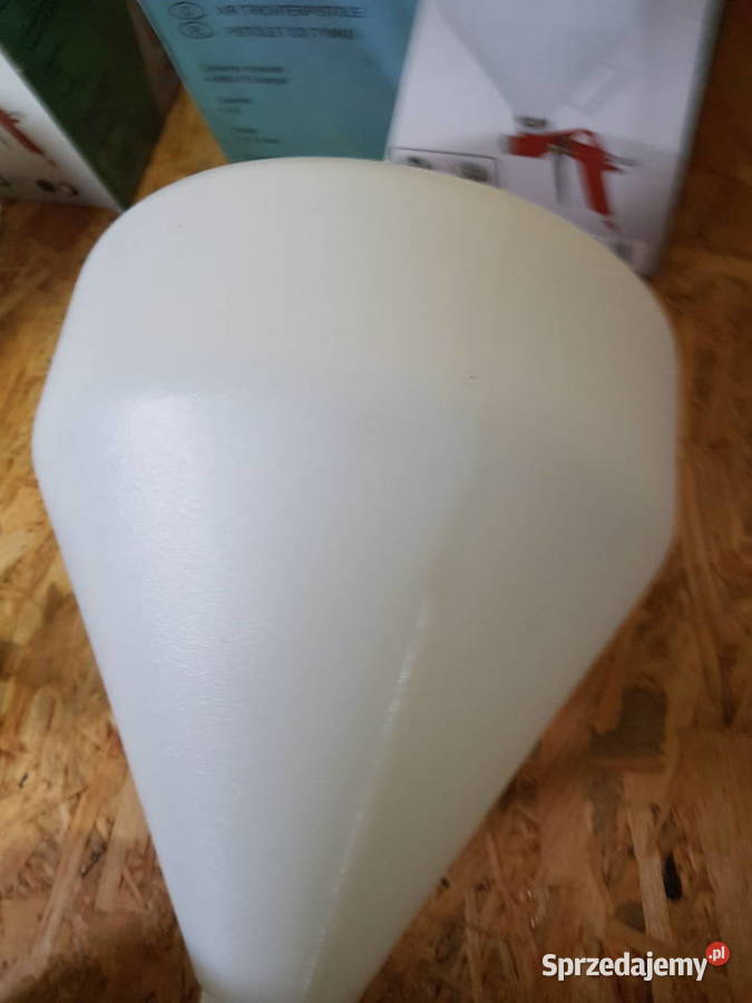 PISTOLET DO TYNKOWANIA Malowania PLASTIK SILVER Głogowa