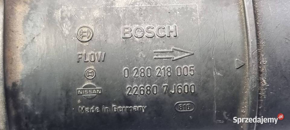 PRZEPŁYWOMIERZ NISSAN ALMERA 0280218005 sprzedam
