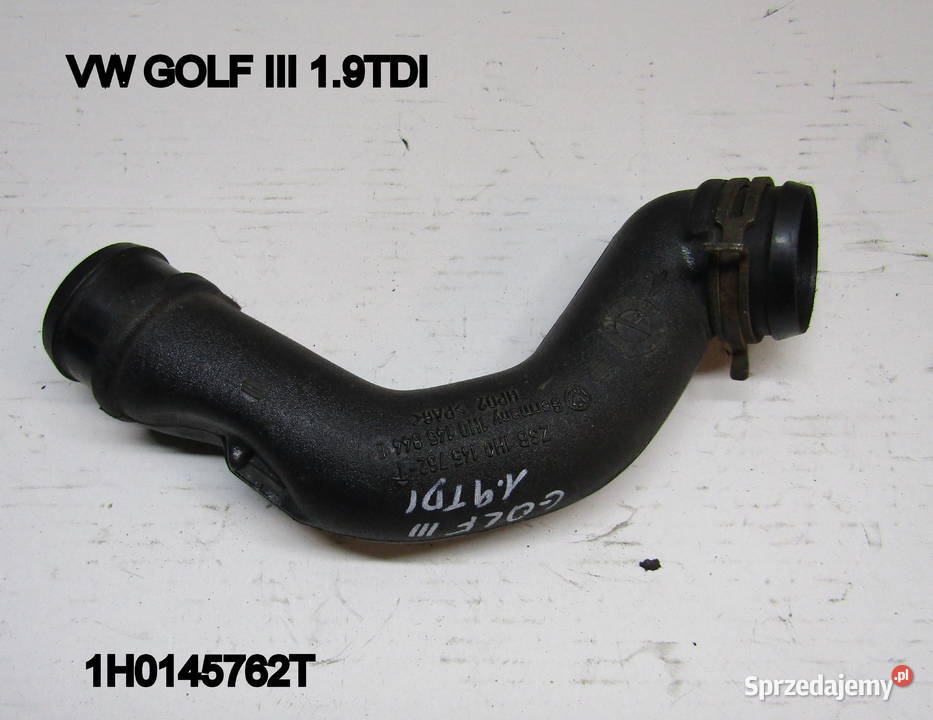 PRZEWÓD DOLOTOWY POWIETRZA VW GOLF III 19TDI Mysłaków