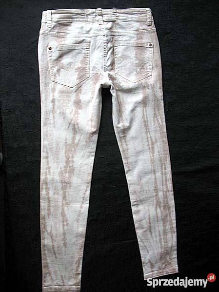 SKINNY DŻINSY JEANS spodnie damskie 34 XS biod