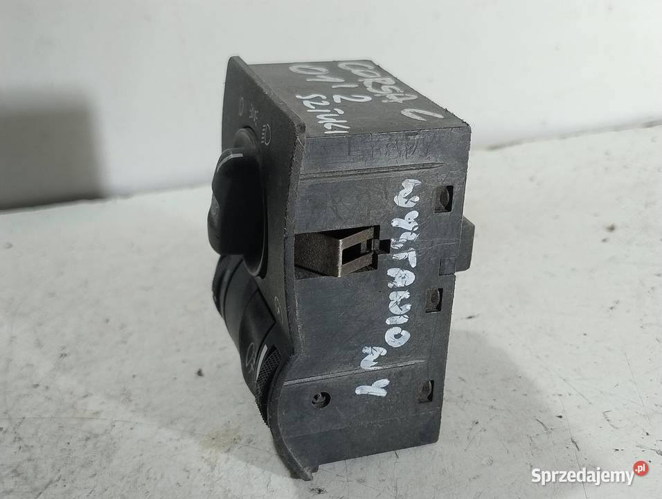 PANEL WŁĄCZNIK ŚWIATEŁ 12 PIN OPEL CORSA C Panele sterowania, przełączniki