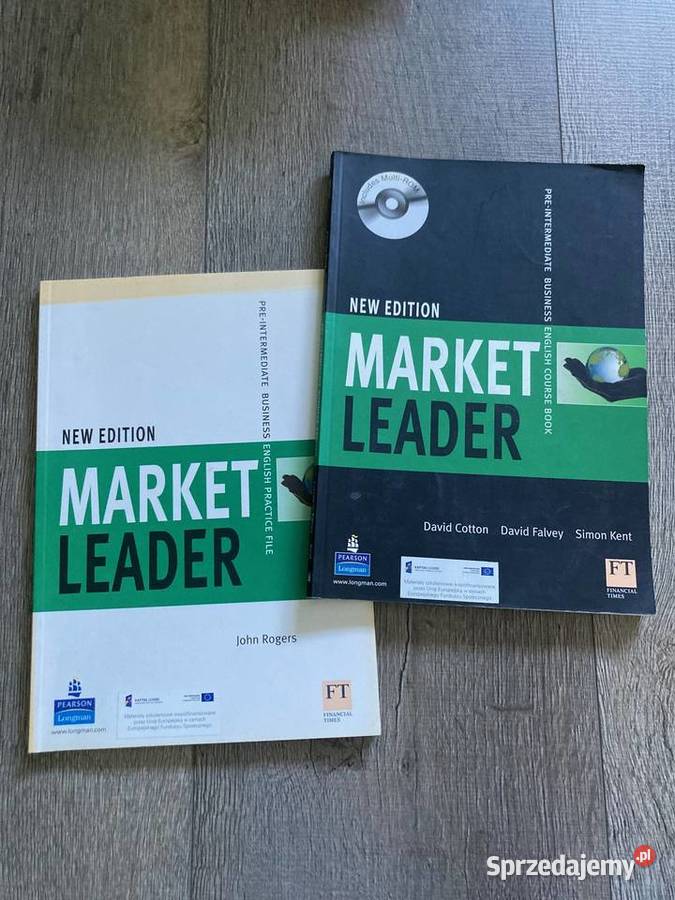Komplet książek Market Leader business english CD angielski