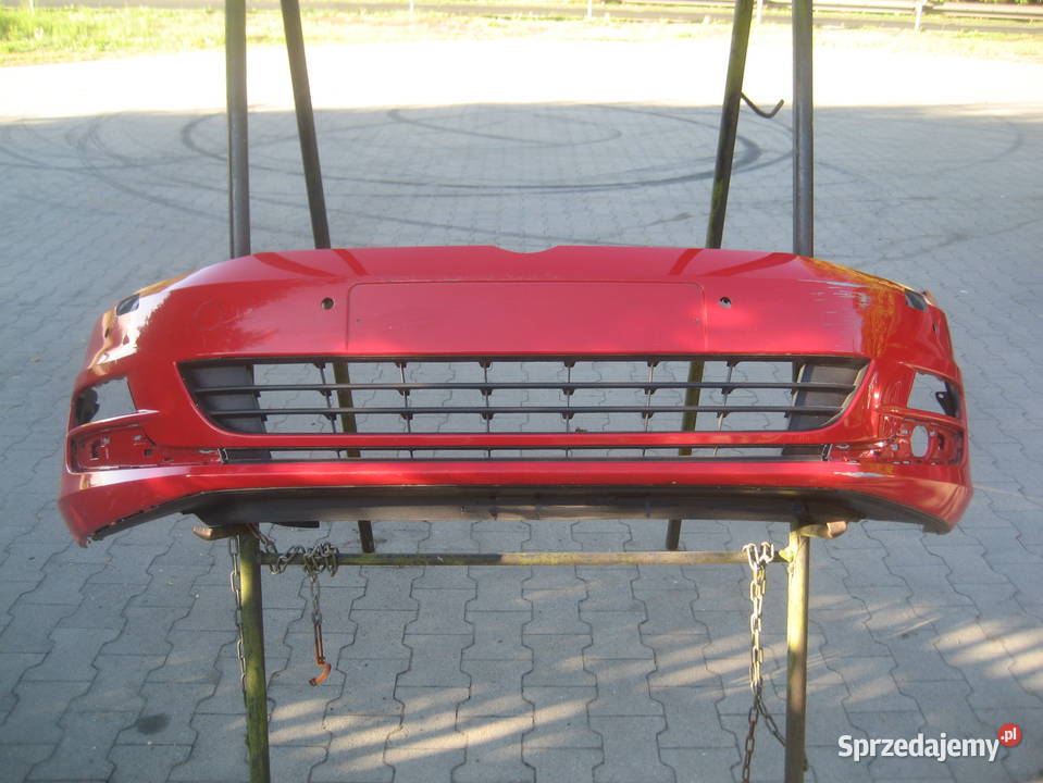 vw golf 7 vii zderzak przedni 6x pdc otwory na osobowe Rakoniewice