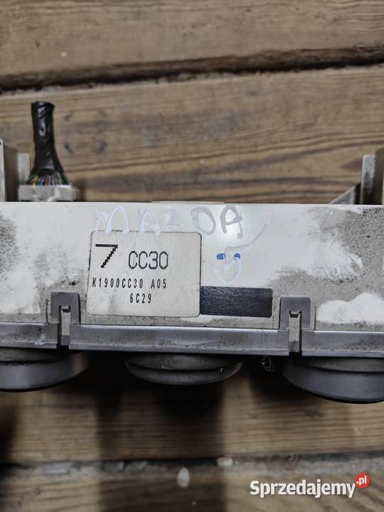 Panel sterowania klimatyzacją Mazda 5 Łagów