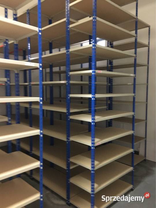 Regały magazynowe polkowe metalowe regał Kraków