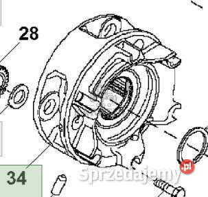 John Deere 8110 8210 8310 8410 Nośnik CZĘŚCI Jastrzębniki