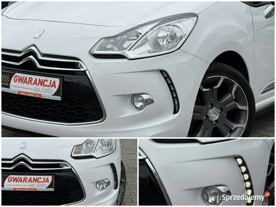 Citroen DS3 FILMCABRIOAlcantaraHIFI SystemNowy światła przeciwmgielne wielkopolskie