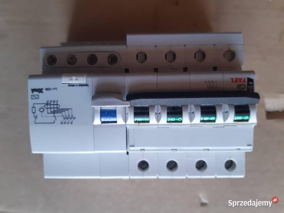zestawy 3 faz gniazda rozdzielnice bezpieczniki Jasło