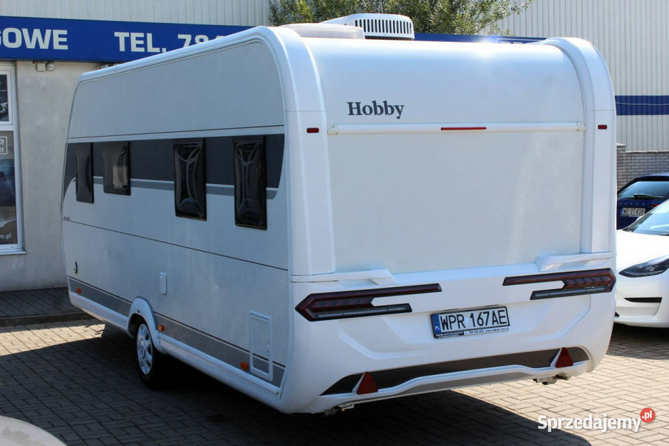 przyczepy kempingowe Hobby DE LUXE 495 WFB FV23 Hobby Kempingowe Sokołów sprzedam