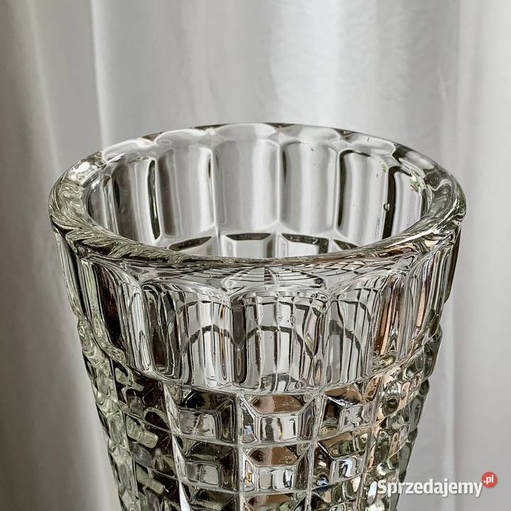 Wazon Hortensja H23201 szkło PRL sprzedam