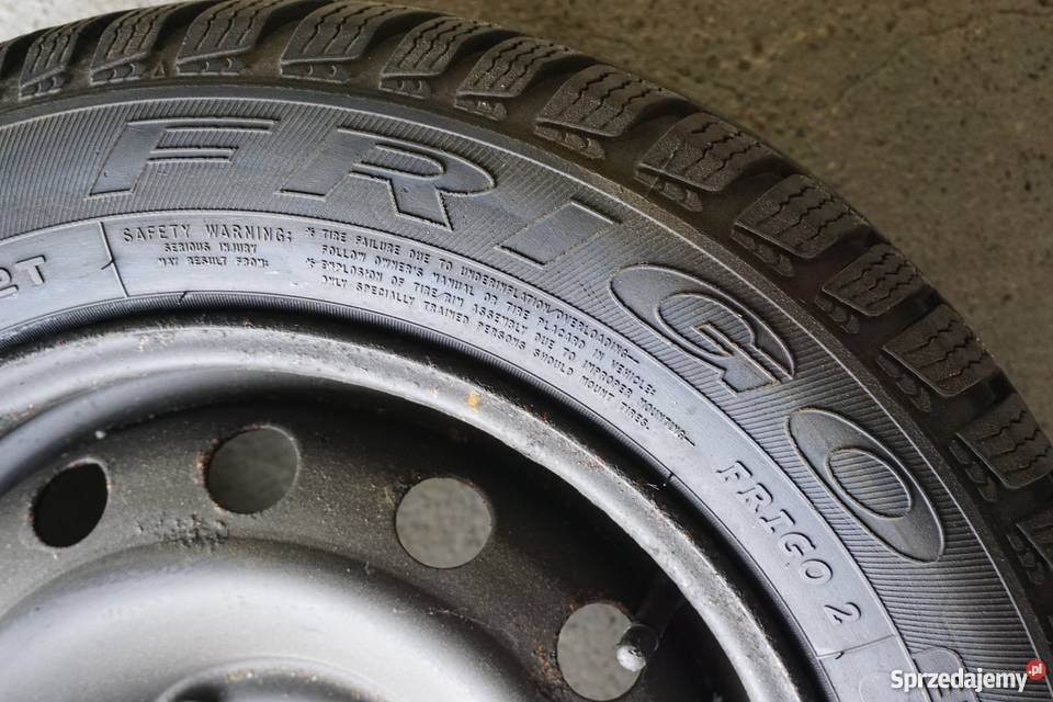 Kołaopony zimowe 17565 R14 Felgi stalowe Peugeot Włocławek