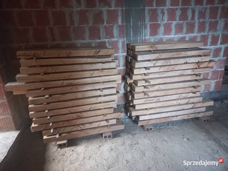 Deski dębowe 77 sztuk podkarpackie Czudec sprzedam