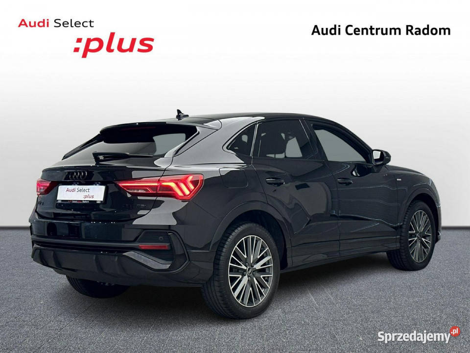 Audi Q3 Sportback 35TFSI 150 Sline Kamera LED czujnik zmierzchu Kielce sprzedam