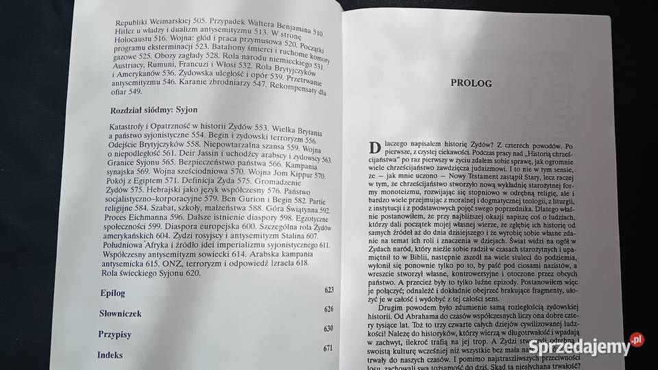 Paul Johnson Historia Żydów Wyd Platan 1996 r wielkopolskie Koźminek