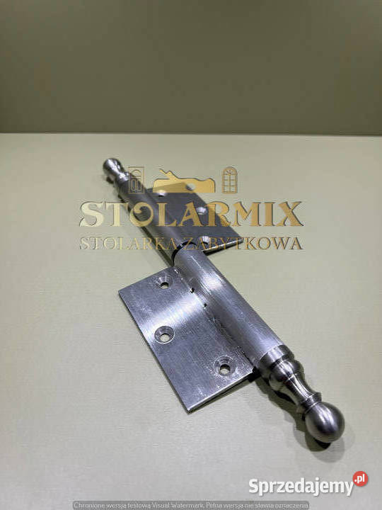 Zawias do starych drzwi bezprzylgowych ZBF 36P Paterek