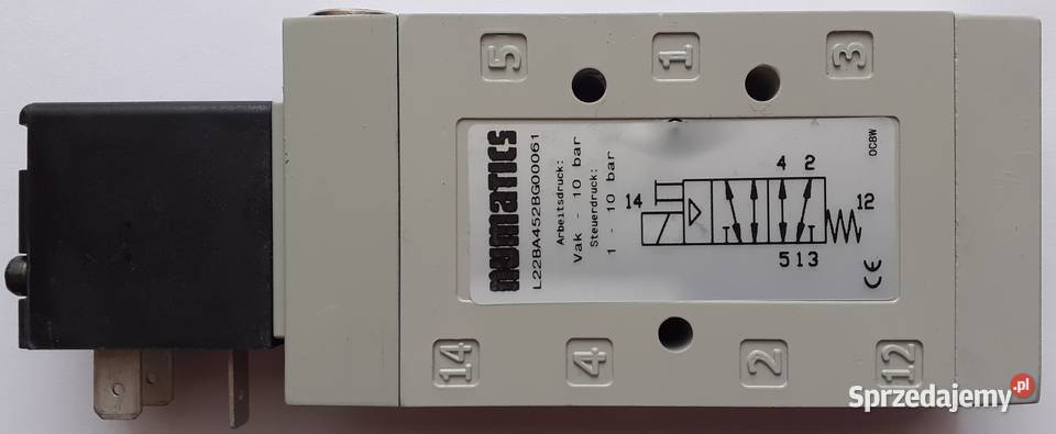 Elektrozawór NUMATICS L22BA452BG00061 śląskie Zabrze sprzedam