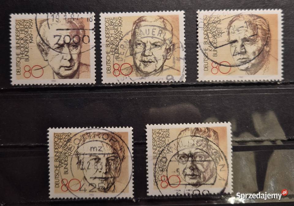 Niemcy 1982 Mi 11561160 z bloku 18 Wałbrzych