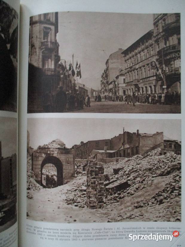 Warszawa Stolica Polski Warszawa dbudowa 1949 Łódź