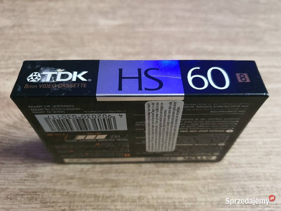 Kaseta do kamery video HS60 lubuskie Nowa Sól