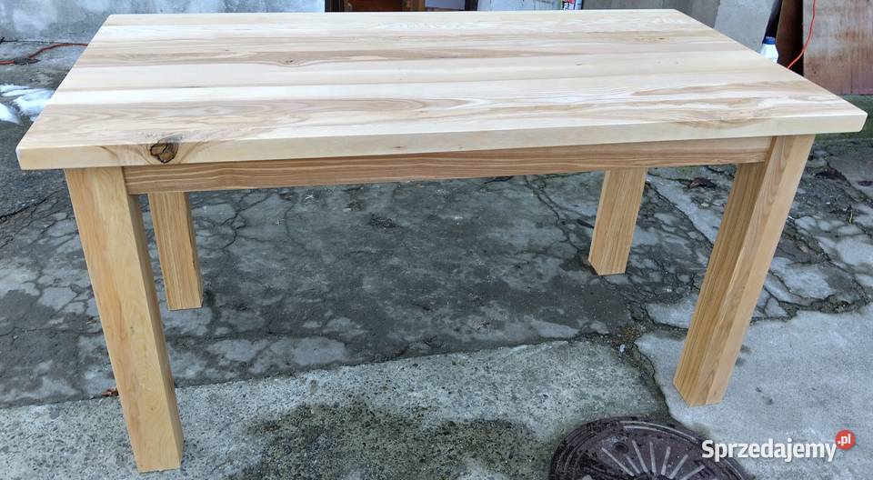 Stylowy Stół jesionowy 100 drewno Balin