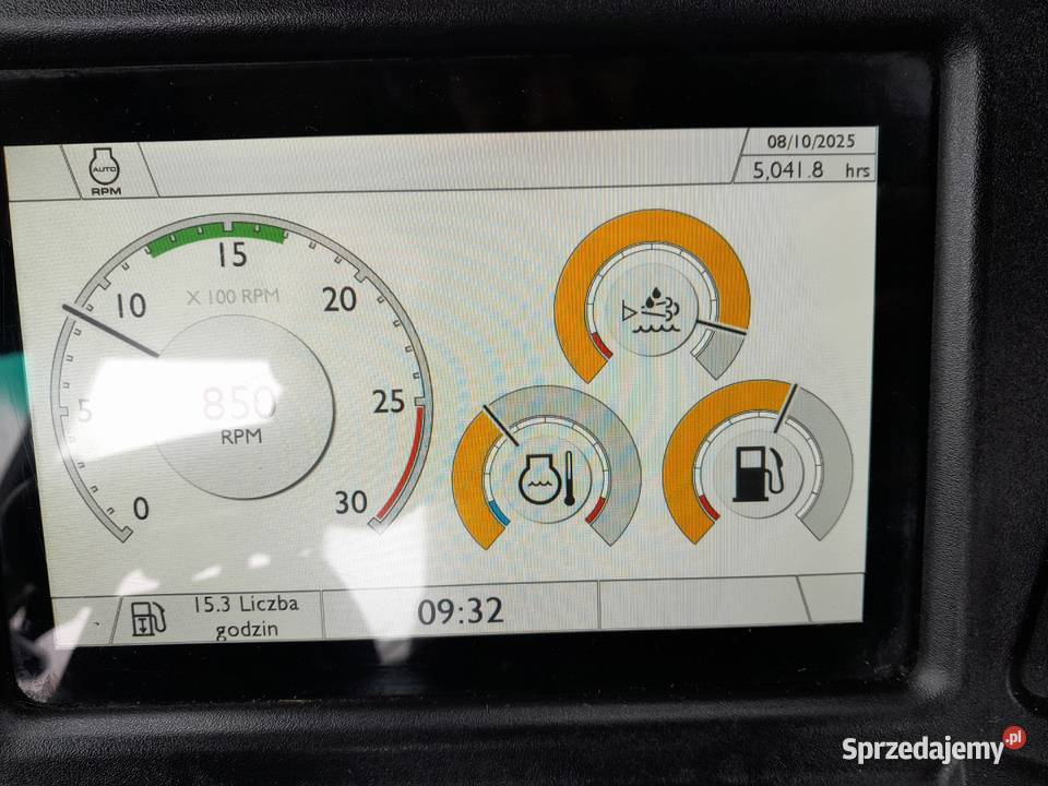 JCB 4CX 2022R JOYSTICK SZYBKOZŁĄCZE KLIMA CAT Klimatyzacja Koparki Krotoszyn