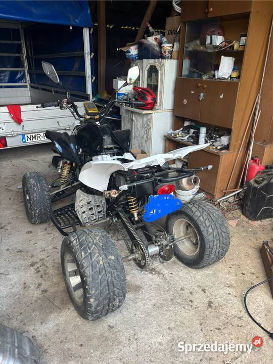 Quad bashan 250 zarejestrowany na l7e półautomatyczna Bashan Piecki