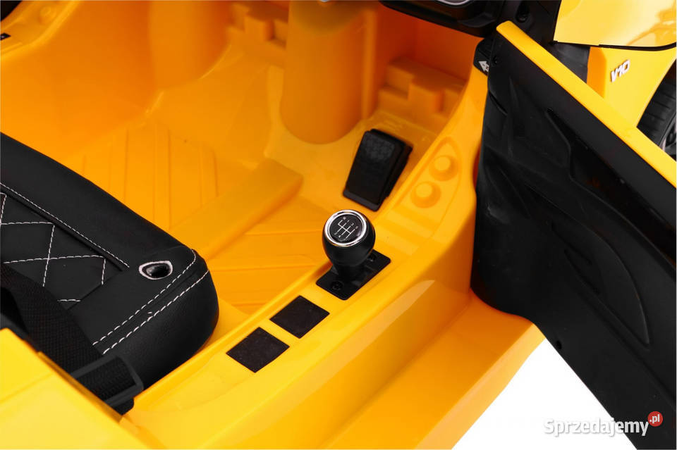 Audi R8 Spyder żółte auto na akumulator EVA