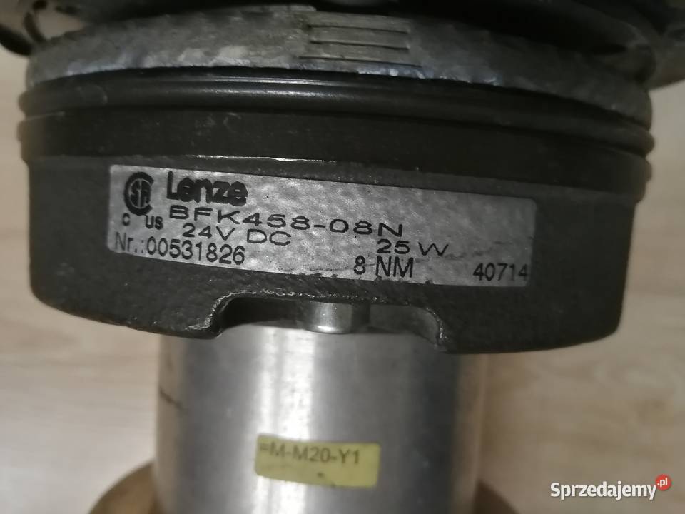 Motoreduktor LENZE MDXMA2M 08012 z hamulcem i Kazimierza Wielka sprzedam