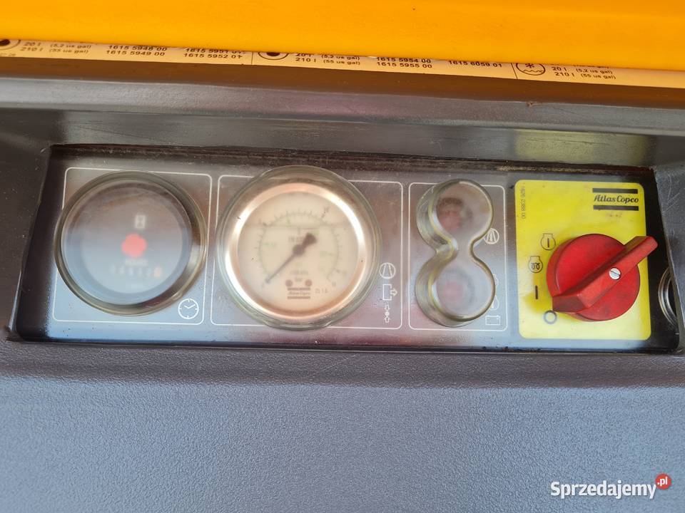 Sprężarka ATLAS COPCO młoty wąż 2013 Dąbrowa Tarnowska