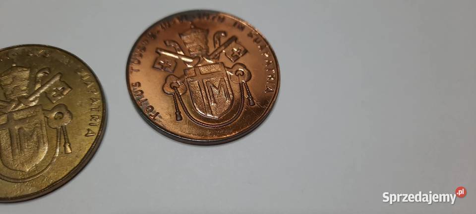 Medal Jana Pawła II I pielgrzymka do Polski k9 Warszawa