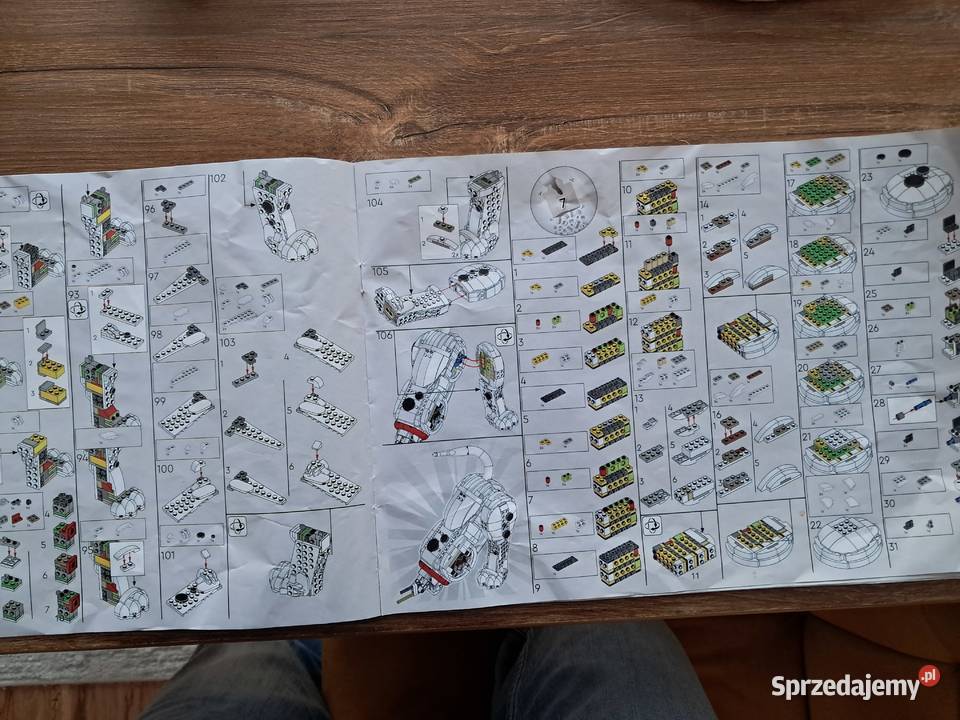 raz złożony piesek ze 101 dalmatyńczków klocki Klocki sprzedam