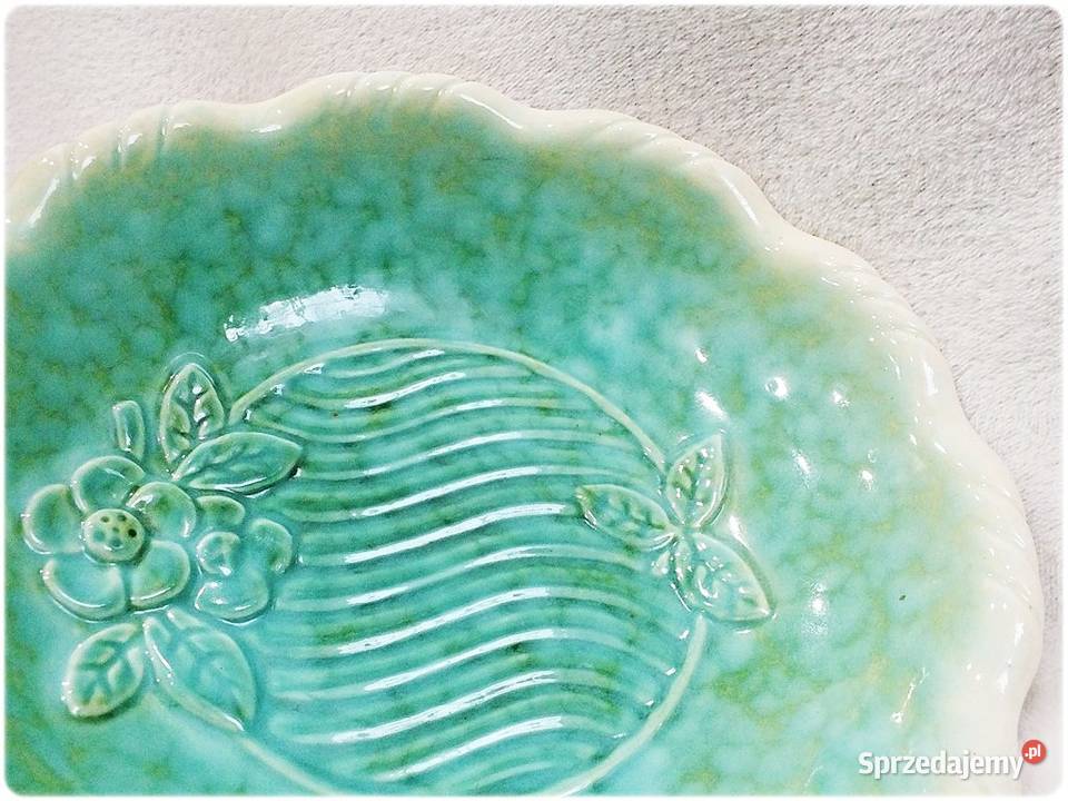 Stary Półmisek Patera ceramika VEB Elsterwerda Porcelana i szkło lubuskie Żary