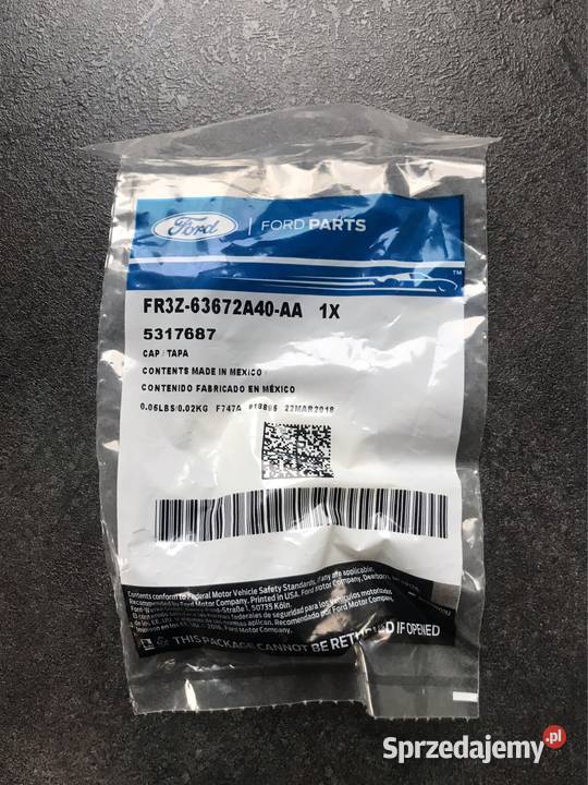 Mocowanie kołek osłonki przeciwsłonecznej Ford małopolskie Winiary