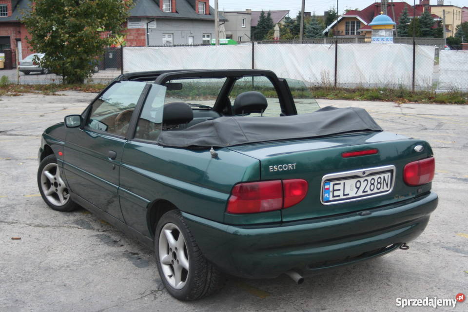 Ford Escort 16 16V Cabrio GHIA Zgierz sprzedam