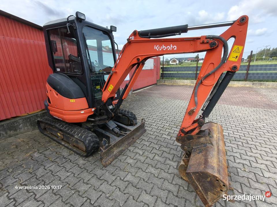 Minikoparka Kubota U203EU 2019 Kobiernice