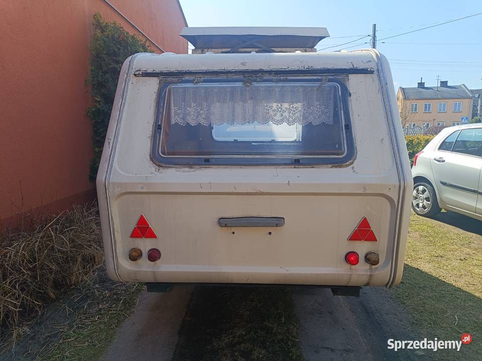 Przyczepka kempingową Niewiadów N126 resor Stryków