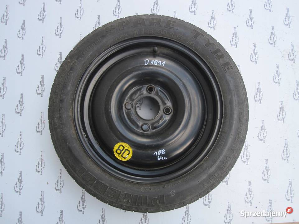 FORD FOCUS MK1 I koło dojazdowe 1258015 95M