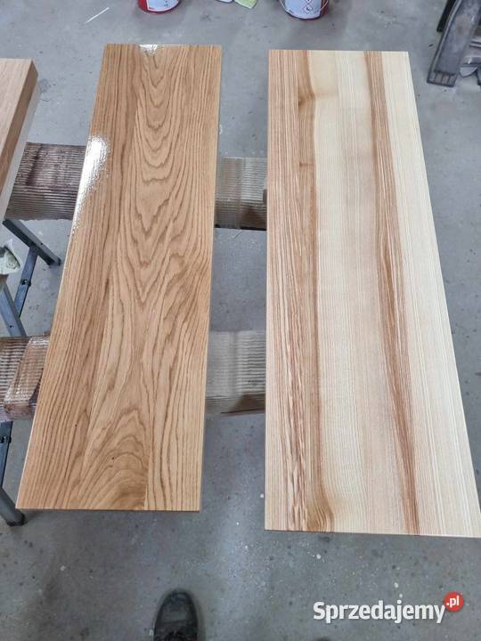 Stopnie jesionowe jesion trepy schody na wymiar Katowice