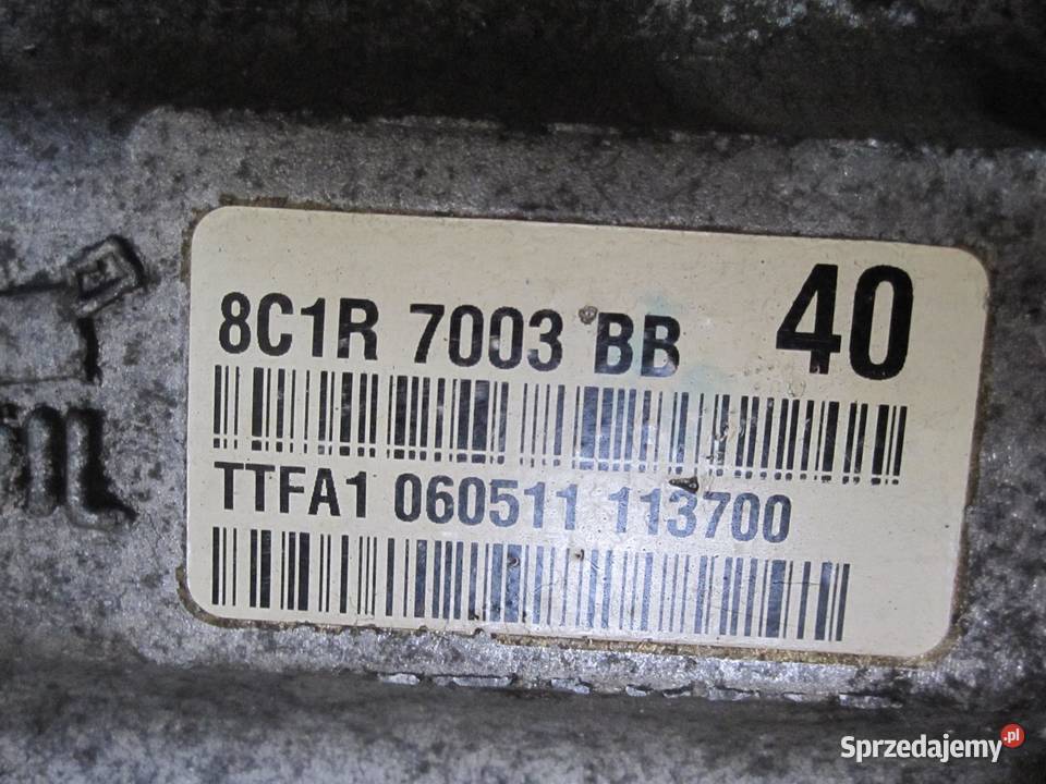 TRANSIT 24 TDCI H9FD 140 191 skrzynia biegów osobowe Skrzynie biegów automatyczne sprzedam